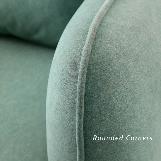 ADAMS Two-Seater-Sofa, Green ADAMS Two-Seater-Sofa, Green